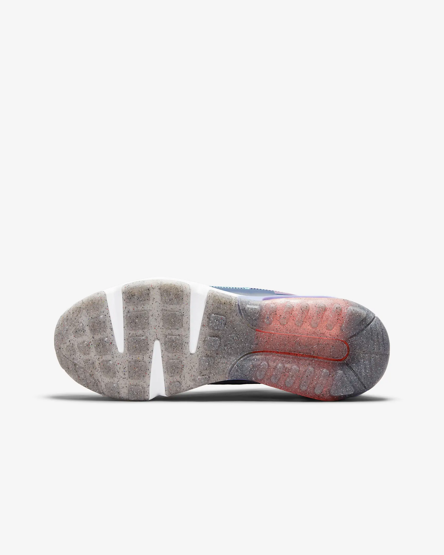 Nike Kid's Air Max 2090 SE Shoes - White / Dark Purple Dust / Light Thistle / Bright Mango Sportive