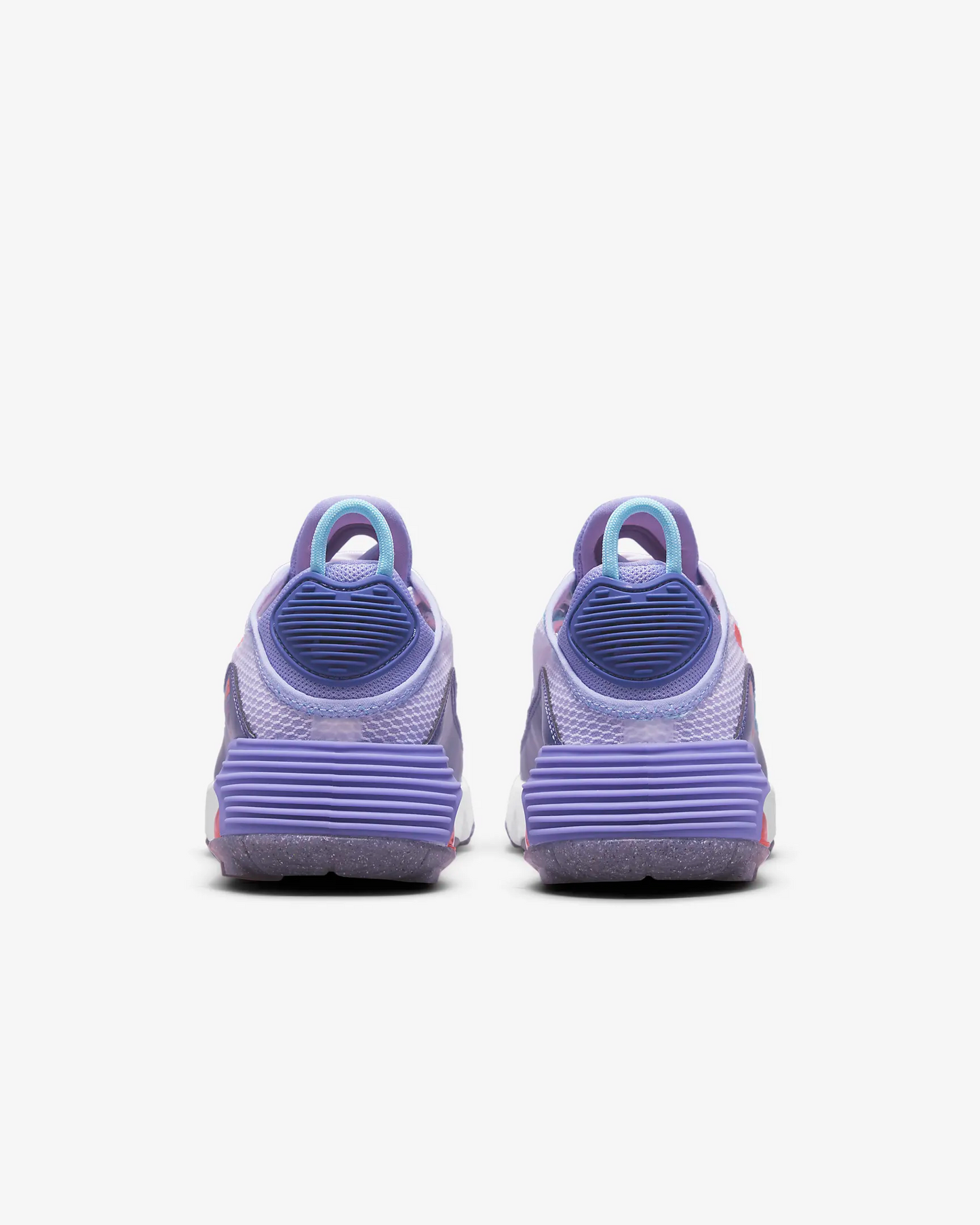 Nike Kid's Air Max 2090 SE Shoes - White / Dark Purple Dust / Light Thistle / Bright Mango Sportive