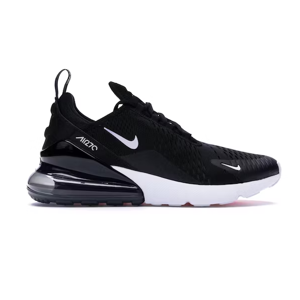 Nike Men s Air Max 270 Shoes Black White Solar Red Anthracite Sportive