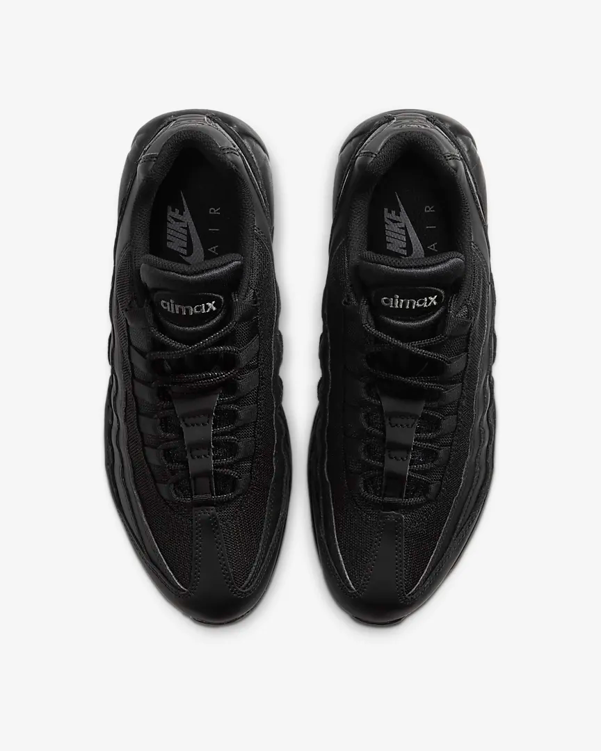 Nike Men's Air Max 95 Essential Shoes - Black / Dark Grey - Shopsportive