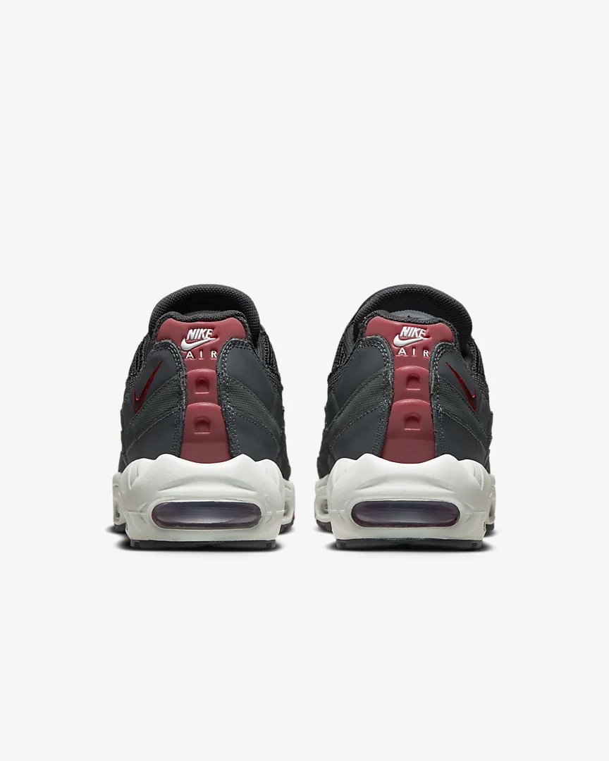 Nike Men's Air Max 95 Shoes - Anthracite / Team Red / Summit White / Black Sportive