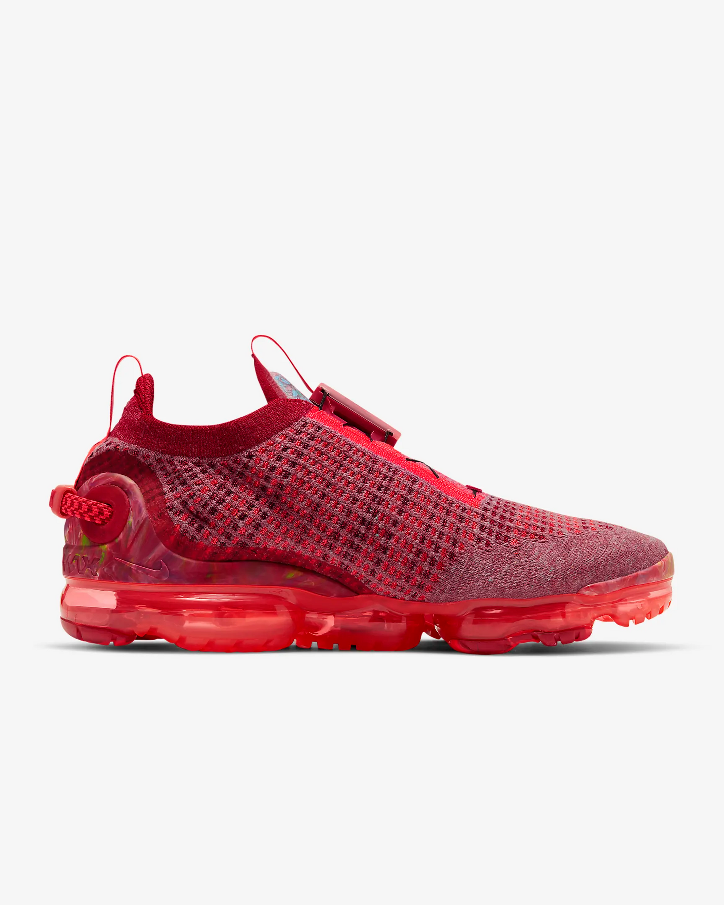 Nike Men's Air Vapor Max 2020 FlyKnit Shoes - Team Red / Flash Crimson / Gym Red - Shopsportive