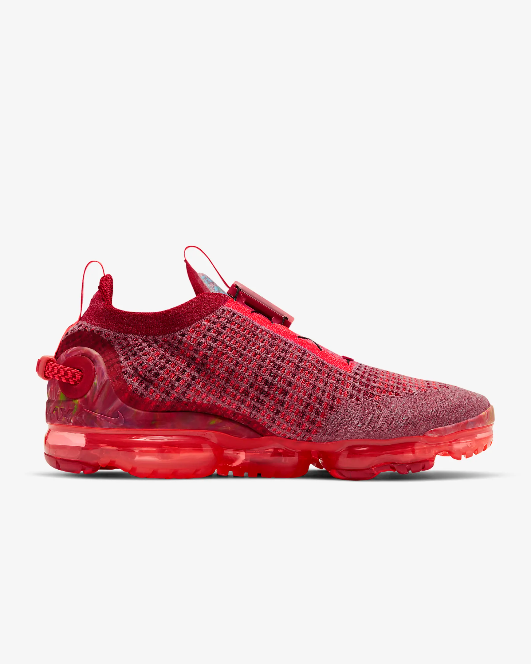 Nike Men's Air Vapor Max 2020 FlyKnit Shoes - Team Red / Flash Crimson / Gym Red - Shopsportive
