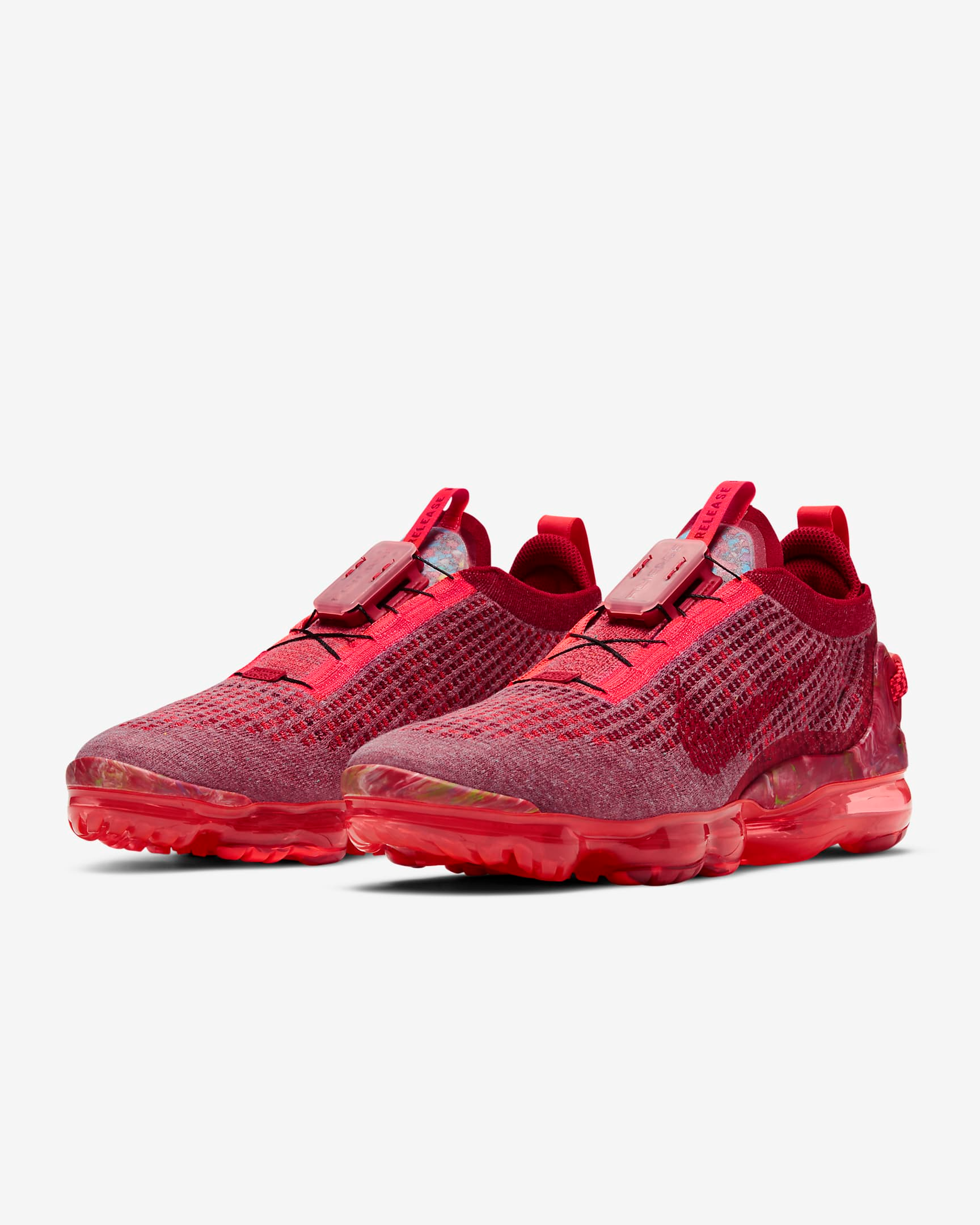 Nike Men's Air Vapor Max 2020 FlyKnit Shoes - Team Red / Flash Crimson / Gym Red - Shopsportive