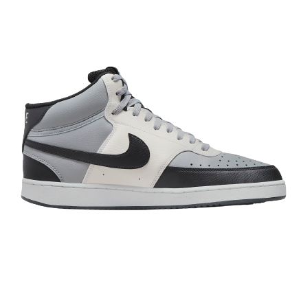 Nike Men's Court Vision Mid Next Nature Shoes - Light Smoke Grey Nike Men's Court Vision Mid Next Nature Shoes - Light Smoke Grey