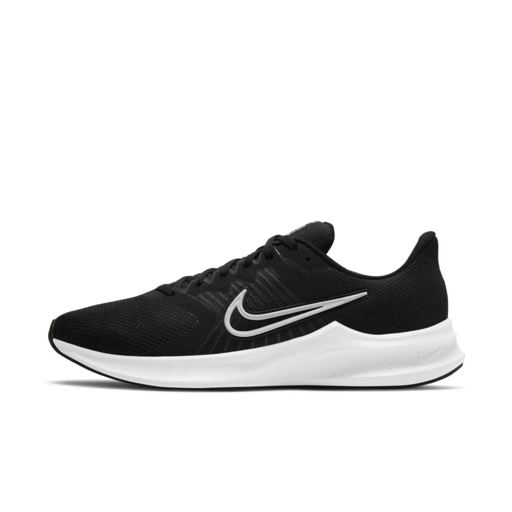 Nike Men's Downshifter 11 Shoes - Black / White - Shopsportive