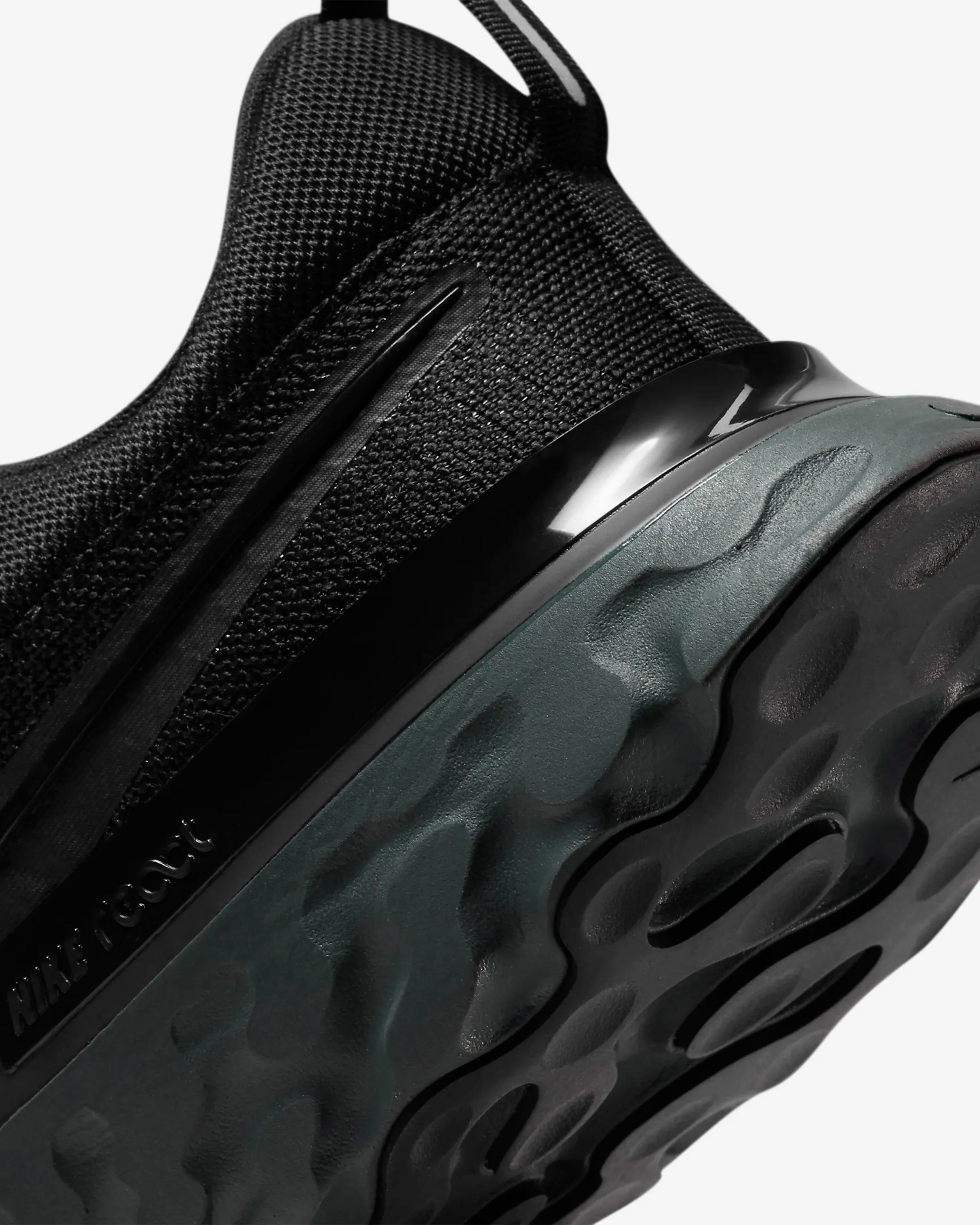 Nike Men's React Infinity Run Flyknit 2 Shoes - Black / Iron Grey Sportive