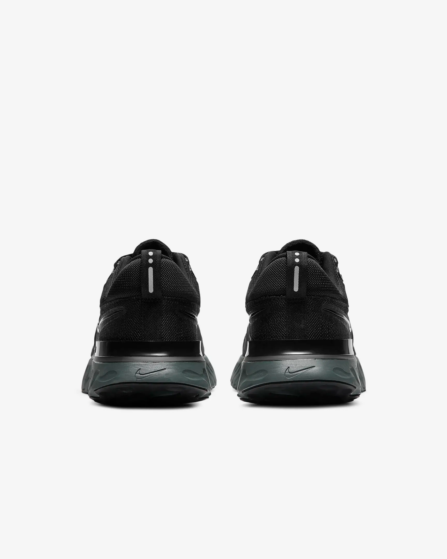 Nike Men's React Infinity Run Flyknit 2 Shoes - Black / Iron Grey Sportive