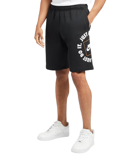 Nike Men's Sportswear JDI Fleece Shorts - Black - Shopsportive