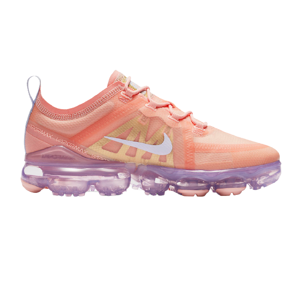 Nike Women s Air Vapor Max 2019 Shoes Bleached Coral Metallic Gold Sportive