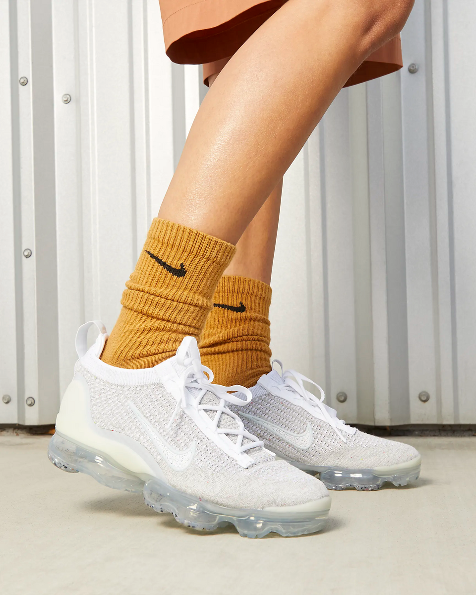 Vapormax top white platinum