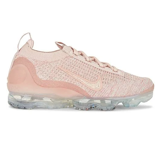 Nike Women s Air Vapormax 2021 Flyknit Shoes Pink Oxford Rose Whis Sportive