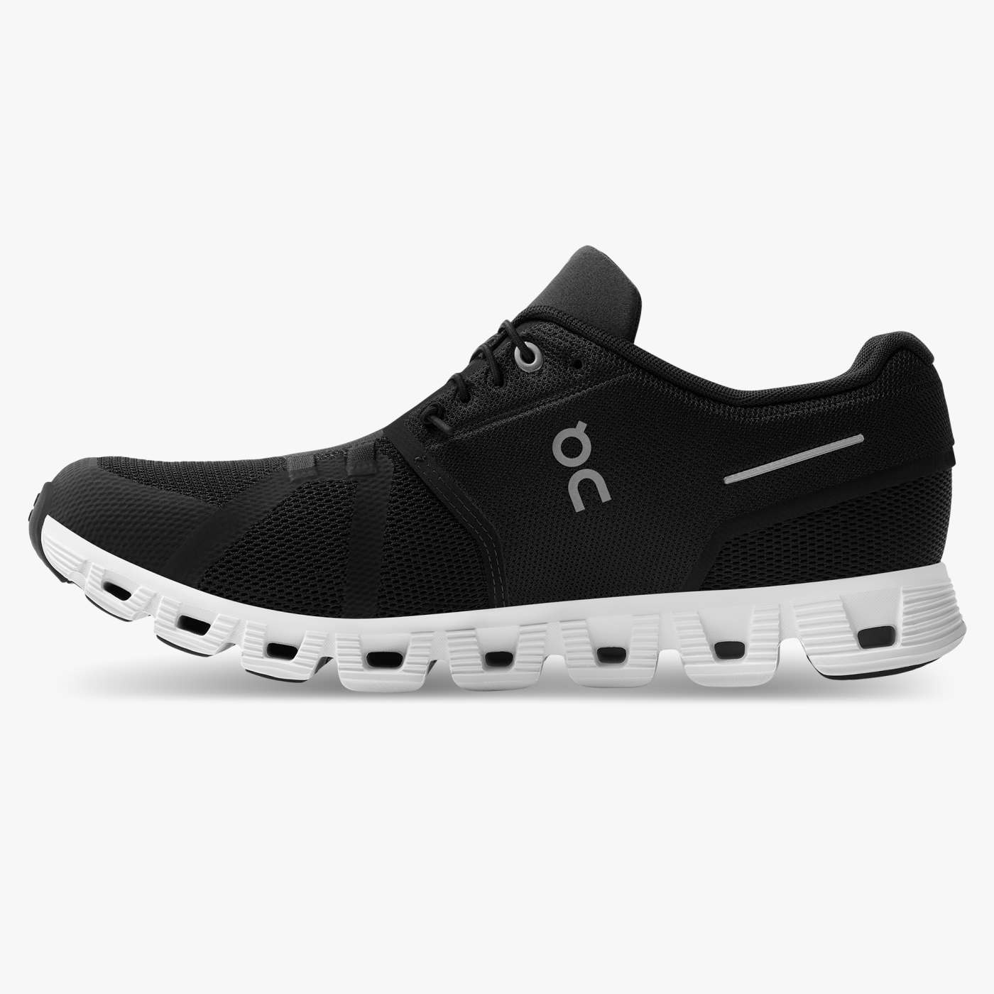 On Running Men's Cloud 5 Shoes - Black / White Sportive