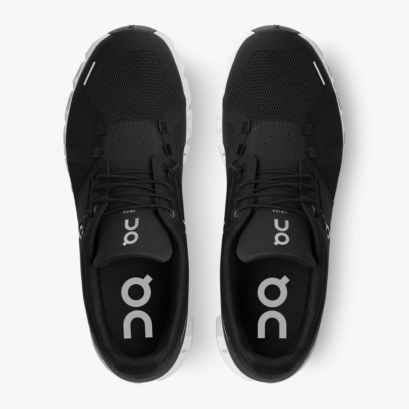 On Running Men's Cloud 5 Shoes - Black / White Sportive