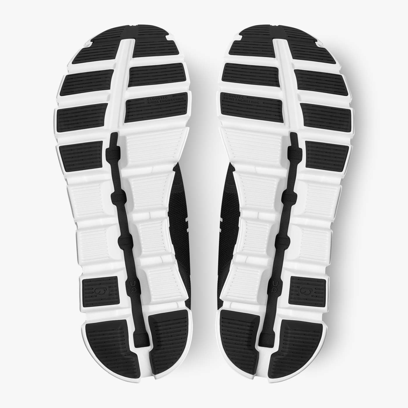 On Running Men's Cloud 5 Shoes - Black / White Sportive