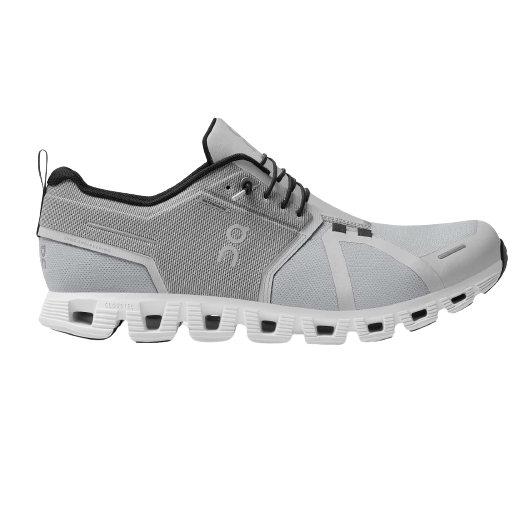On Running Men's Cloud 5 Waterproof Shoes - Glacier / White Sportive