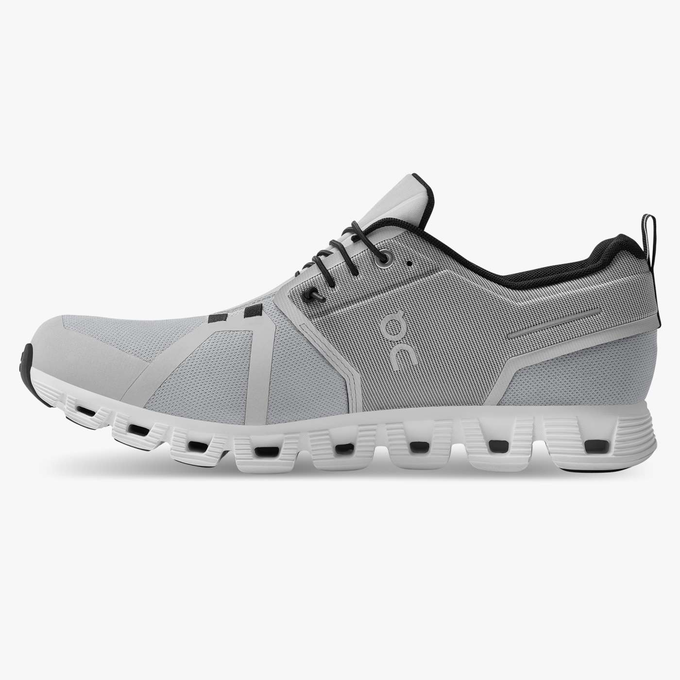 On Running Men's Cloud 5 Waterproof Shoes - Glacier / White Sportive