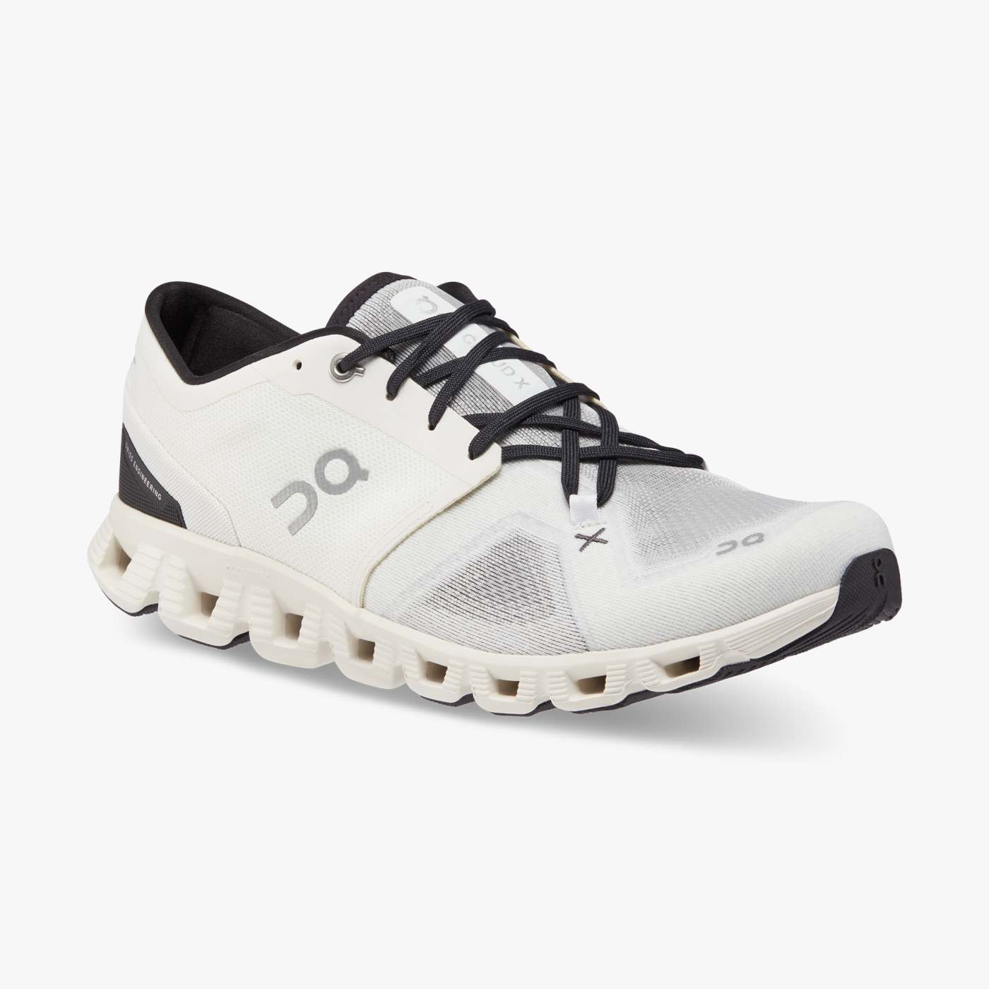 On Running Men's Cloud X 3 Shoes - Ivory / Black - Shopsportive