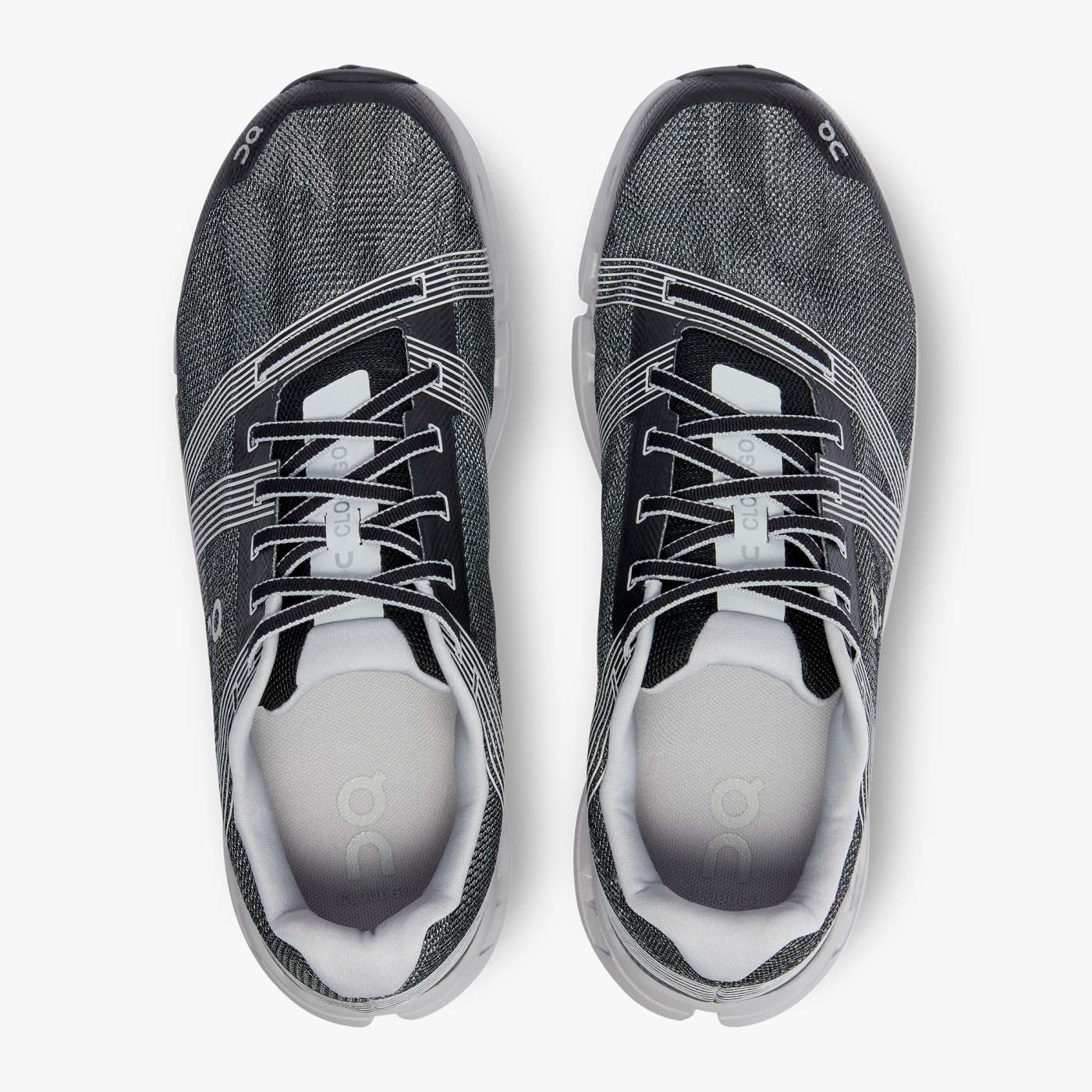 On Running Men's Cloudgo Shoes - Black / Glacier - Shopsportive