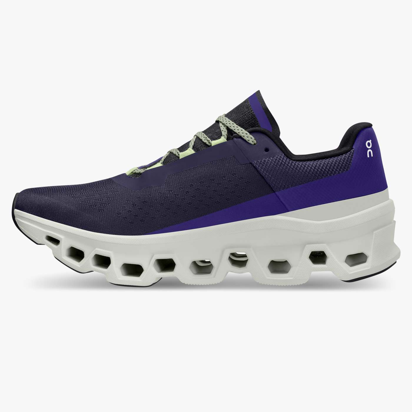 On Running Men's Cloudmonster Shoes - Acai / Aloe - Shopsportive