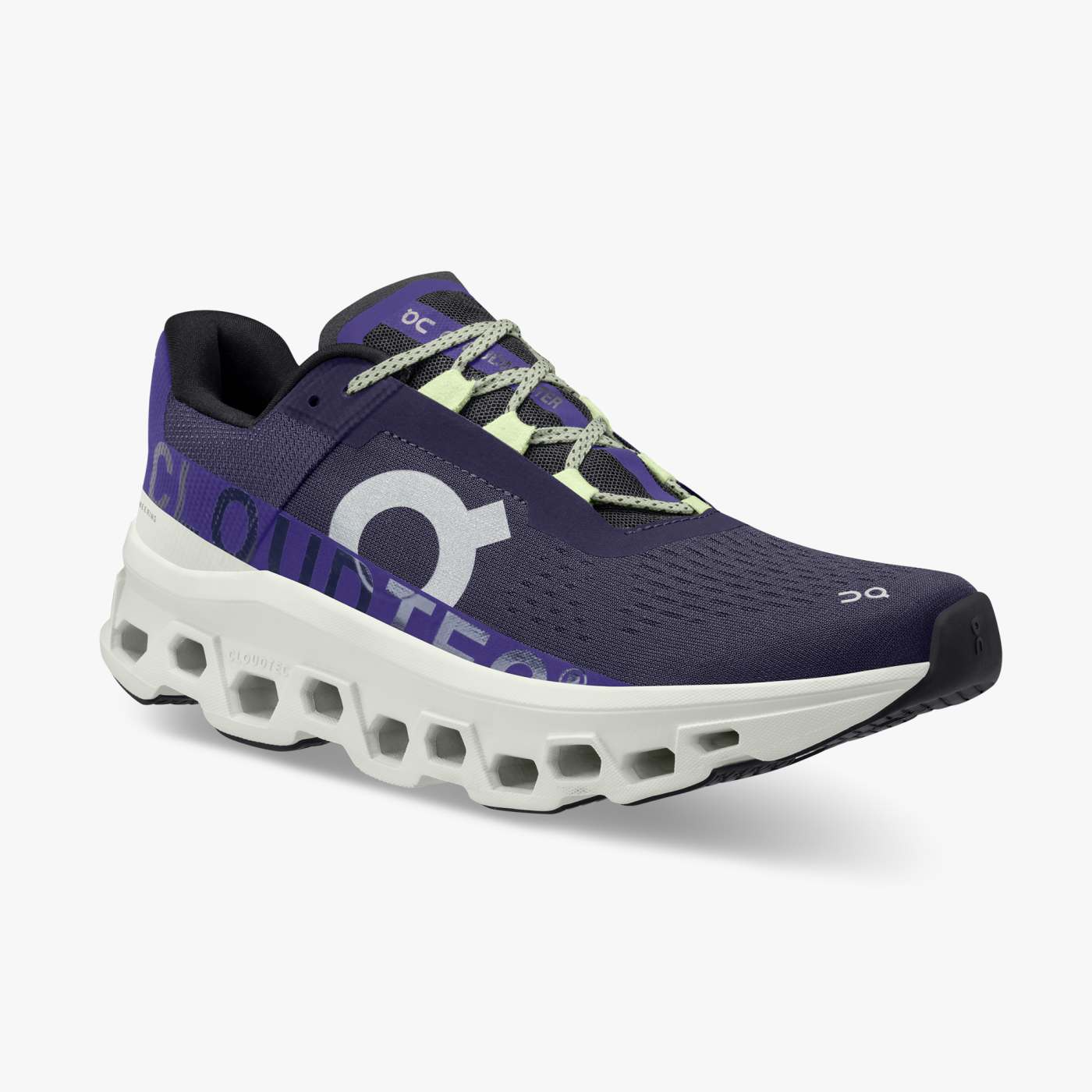 On Running Men's Cloudmonster Shoes - Acai / Aloe - Shopsportive