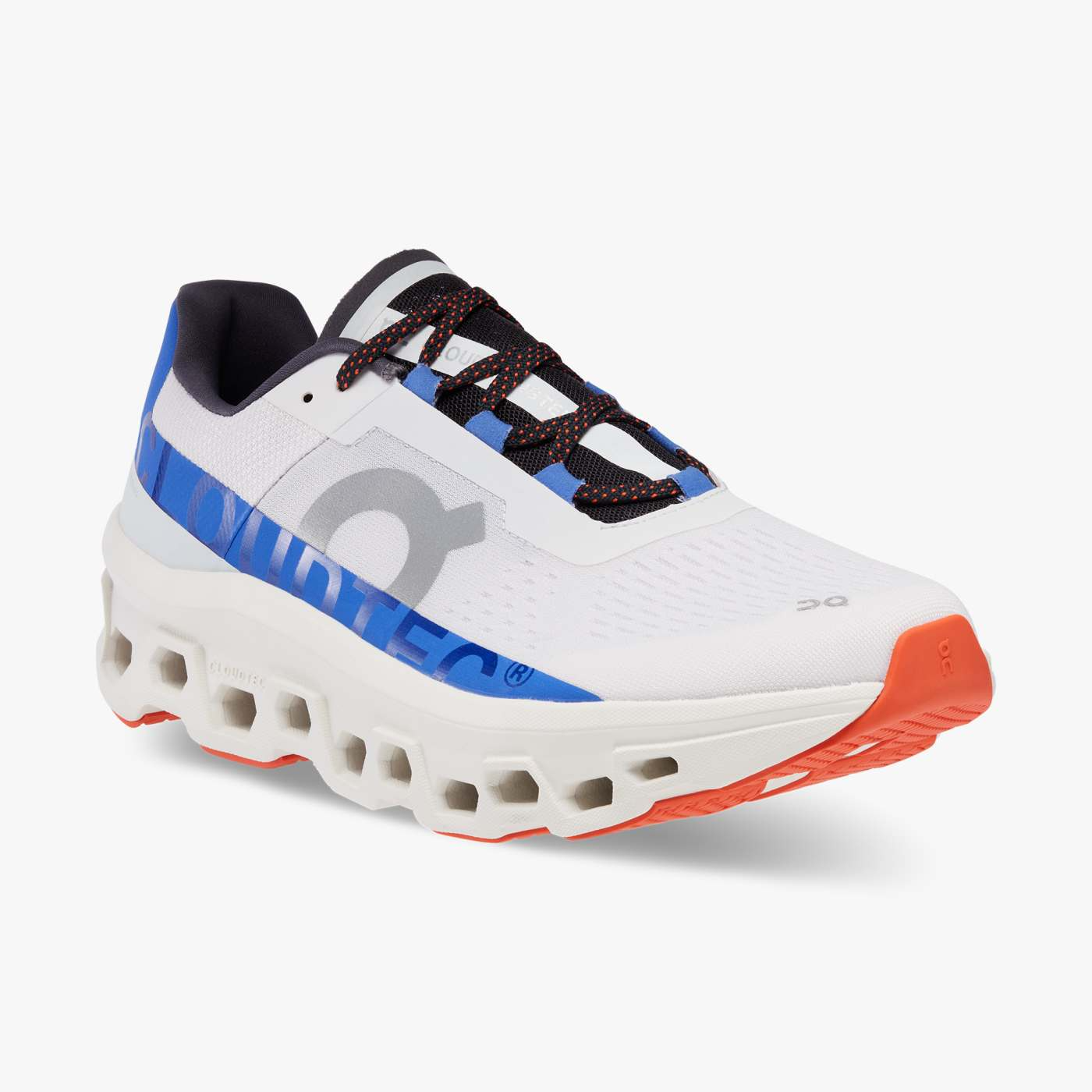 On Running Men's Cloudmonster Shoes - Frost / Cobalt - Shopsportive