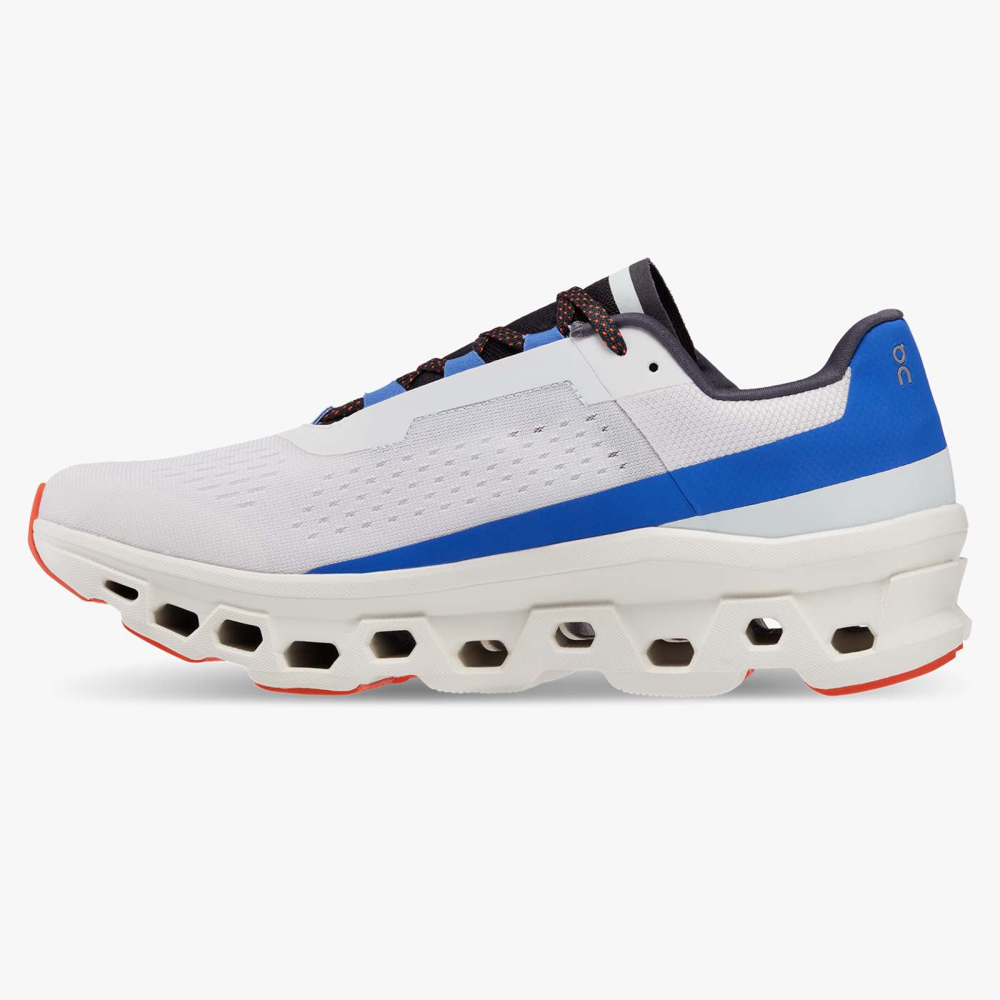 On Running Men's Cloudmonster Shoes - Frost / Cobalt - Shopsportive