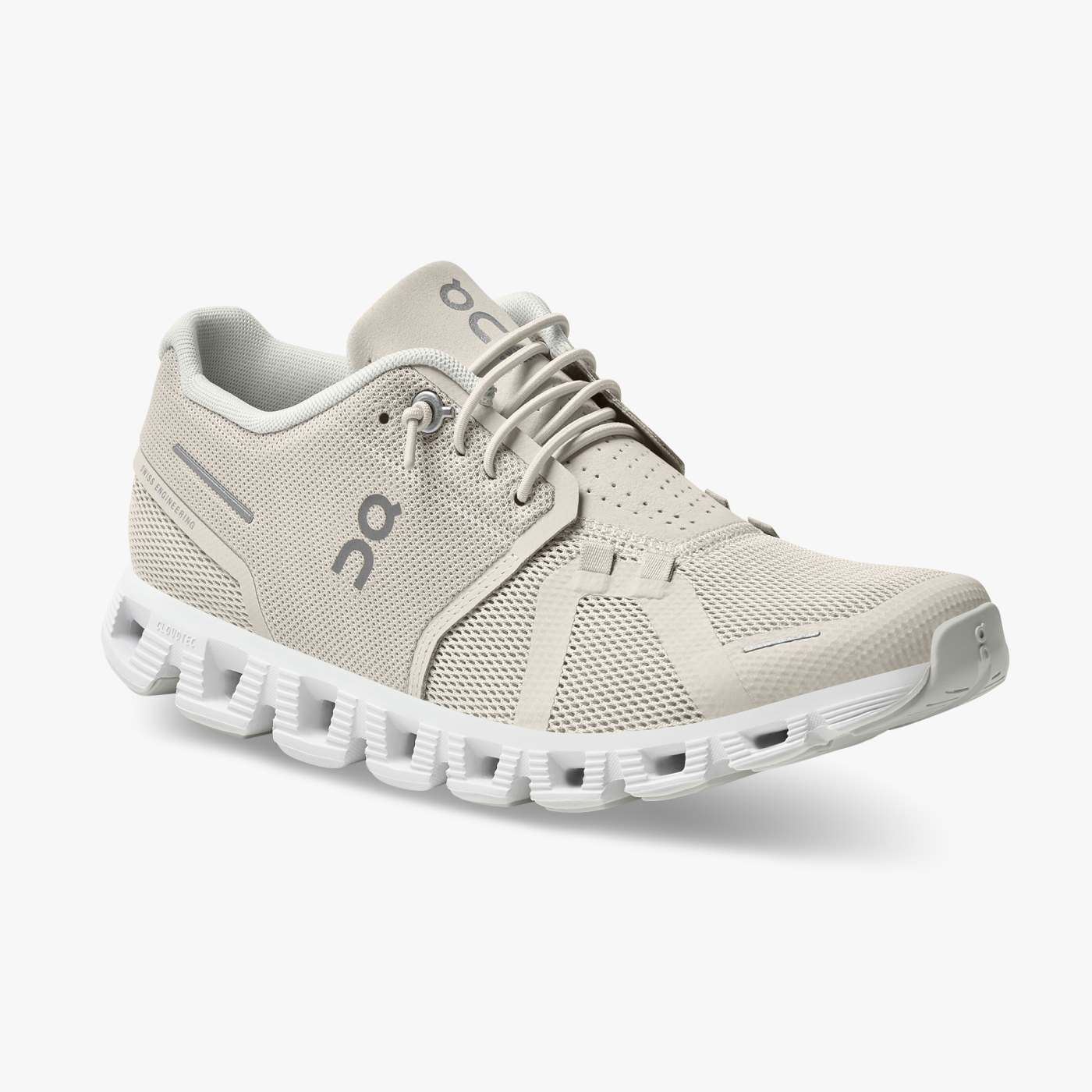 On Running Women's Cloud 5 Shoes - Pearl / White - Shopsportive