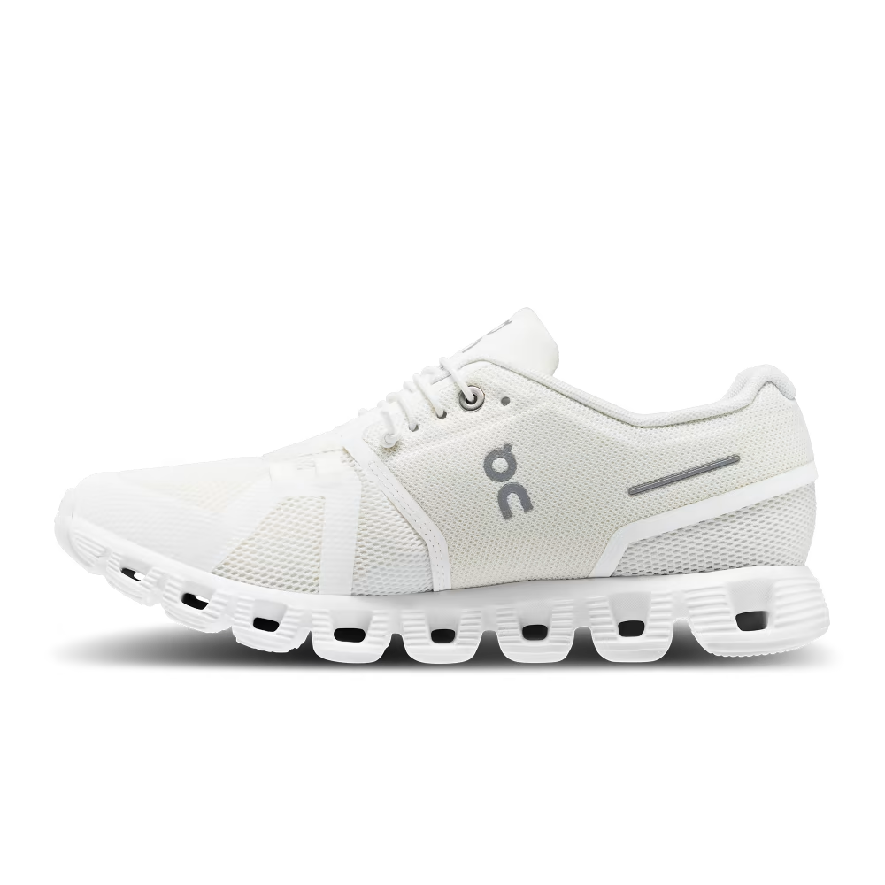 On Running Women's Cloud 5 Shoes - Undyed White / White Sportive