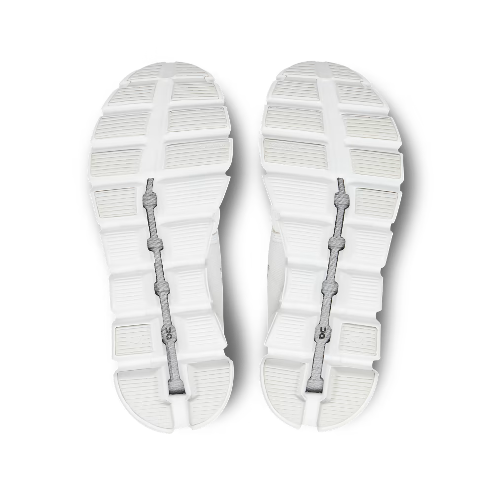 On Running Women's Cloud 5 Shoes - Undyed White / White Sportive