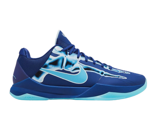 Nike Men's Kobe 5 Protro X-Ray Shoes - Deep Royal Blue / Baltic Blue / Glacier Blue