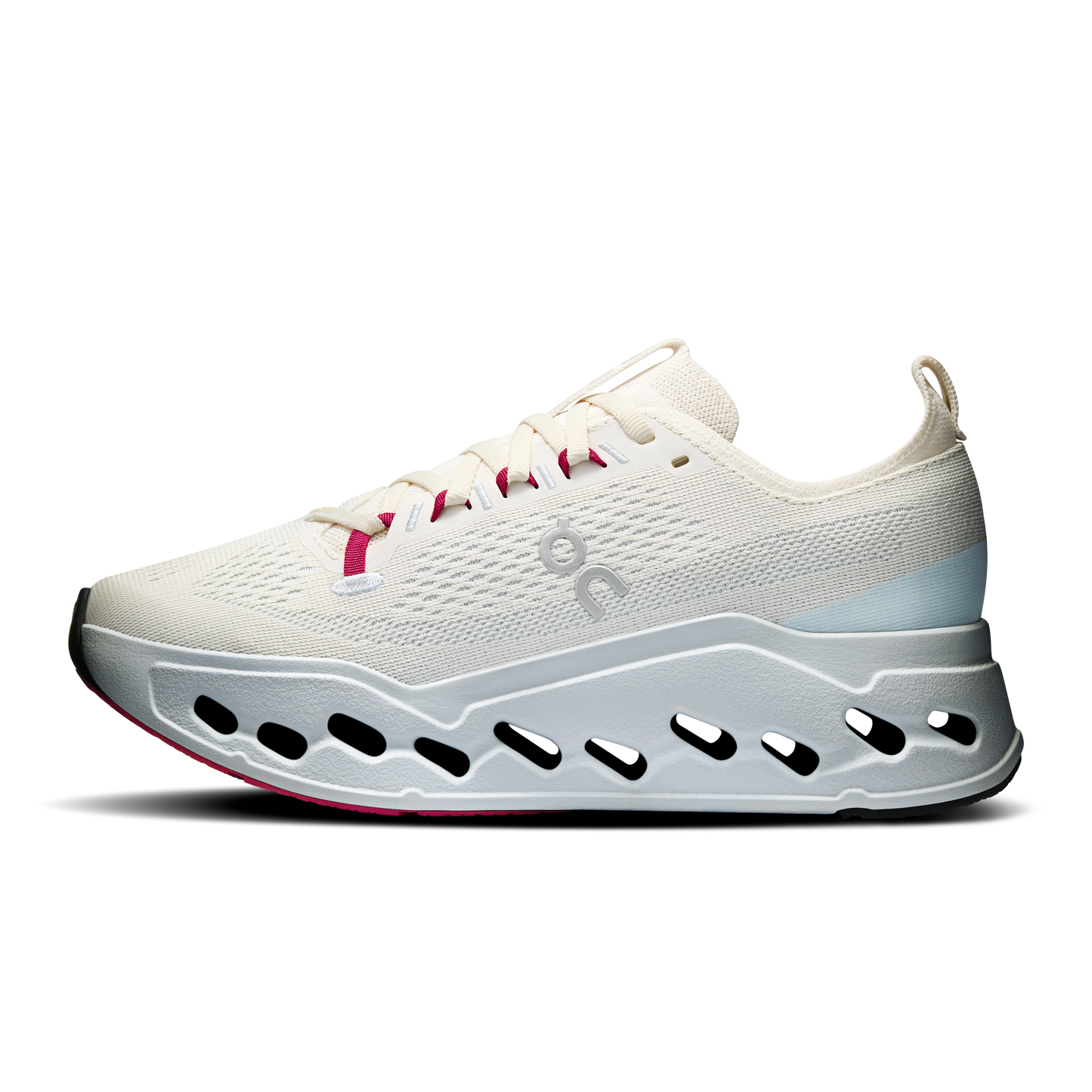 On Running Women's Cloudsurfer Max Shoes - Ivory / Arctic - Shopsportive