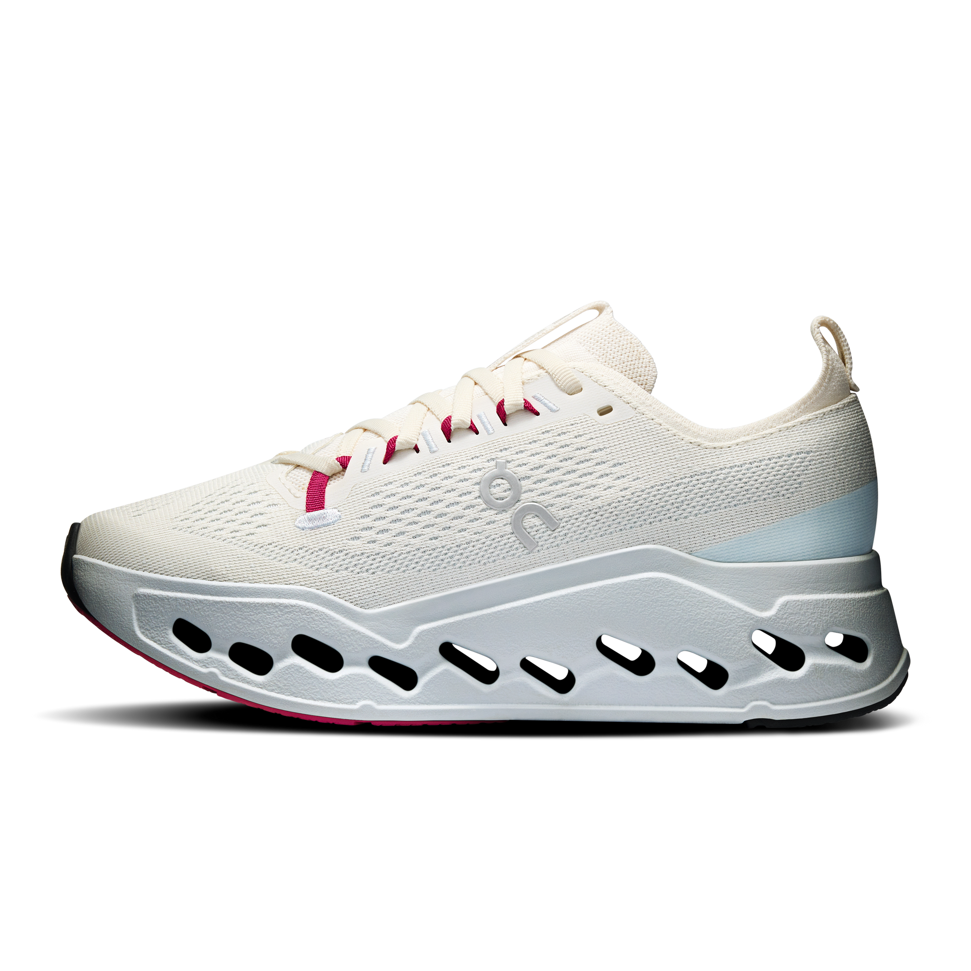 On Running Women's Cloudsurfer Max Shoes - Ivory / Arctic - Shopsportive