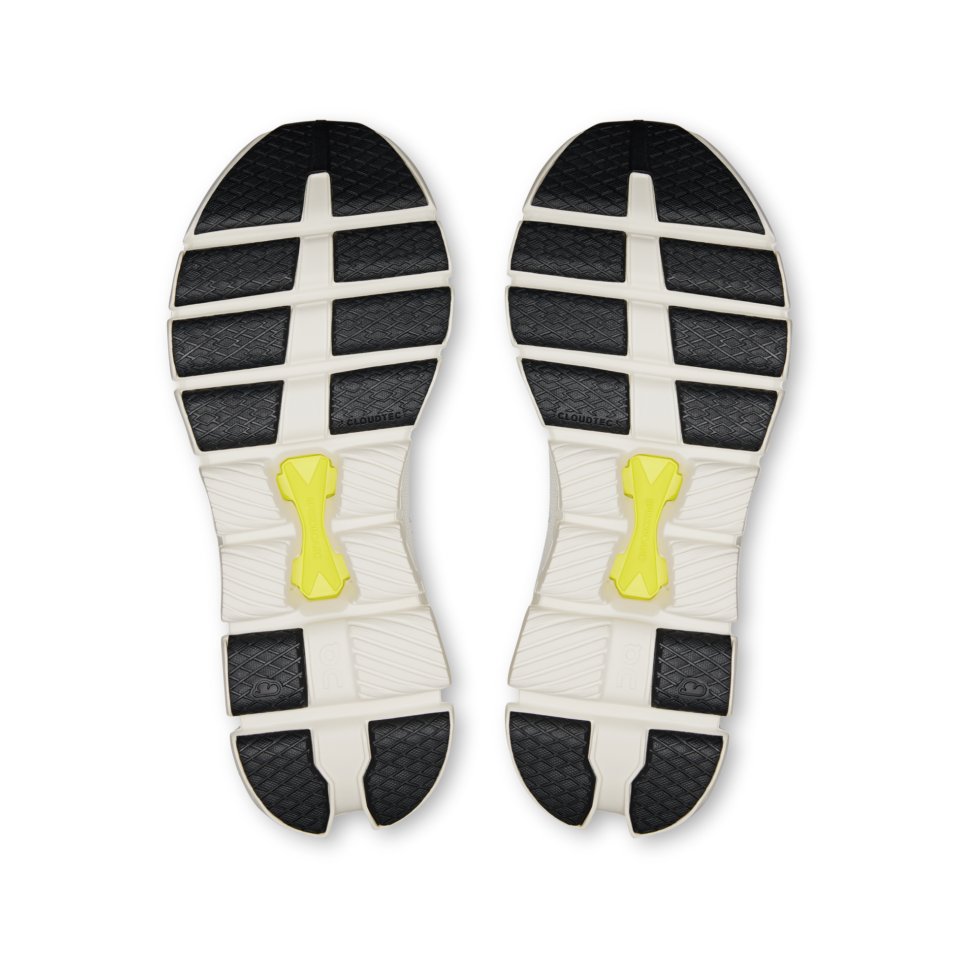 On Running Men's Cloud X 4 Shoes - Ivory / Lime - Shopsportive