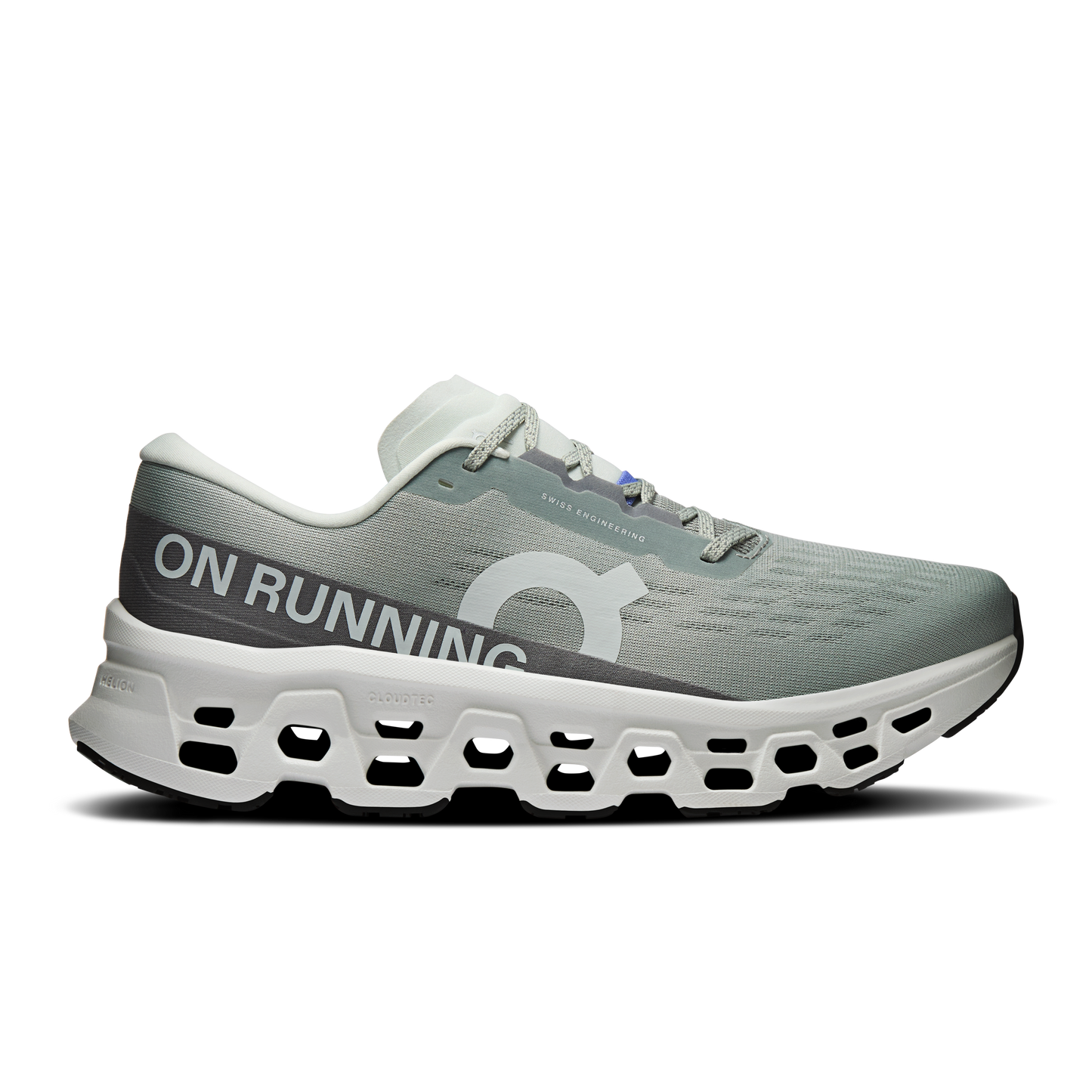 On Running Men's Cloudmonster 3 Shoes - Tin / Ivory - Shopsportive