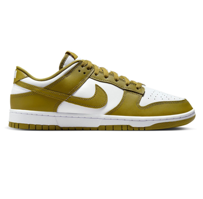 Nike Men's Dunk Low Retro Shoes - White / Pacific Moss - Shopsportive