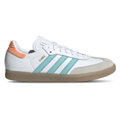 Adidas Men's Samba Inter Miami Shoes - White / Easy Mint / Pink