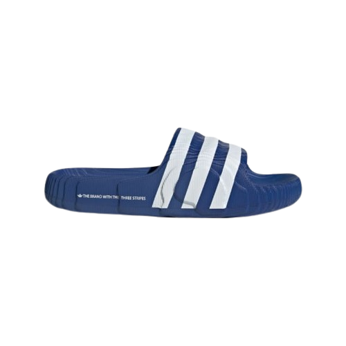 Adidas Men's Adilette 22 Slides - Royal Blue / Cloud White