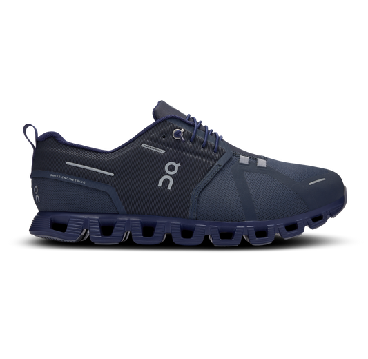 On Running Men's Cloud 5 Waterproof Shoes - Navy / Ink