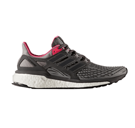 Adidas Women's Energy Boost Shoes - Gray / Pink