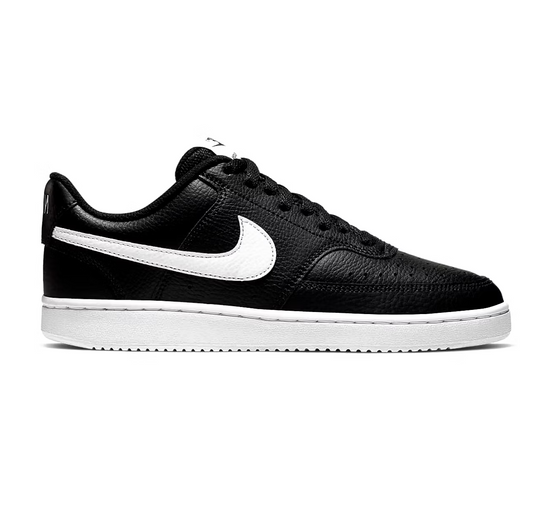 Nike Women's Court Vision Low Shoes - Black / White