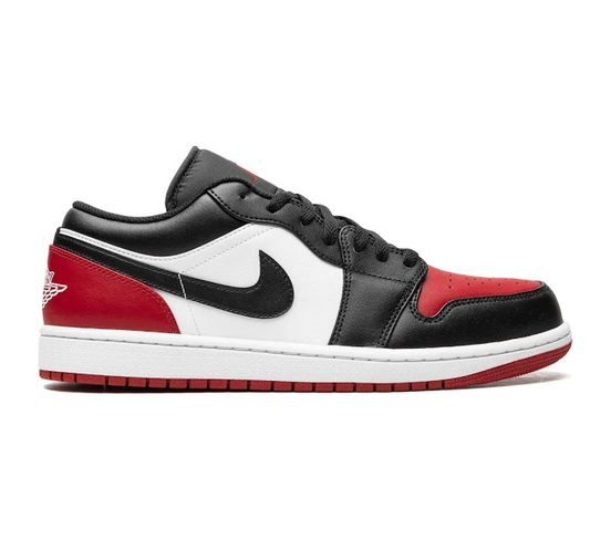 Nike Men's Air Jordan 1 Low Shoes - Varsity Red / White / Black