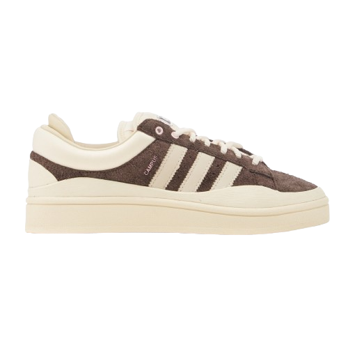 Adidas Men's Campus Bad Bunny Shoes - Deep Brown / Chalk / Pink