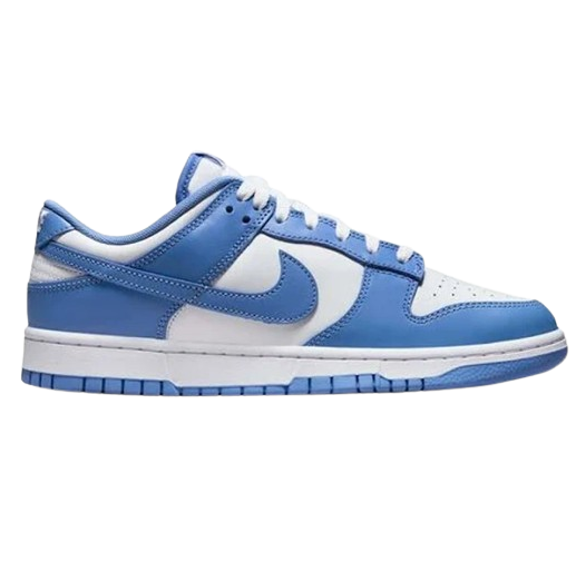 Nike Men's Dunk Low Retro Shoes - Polar Blue / White