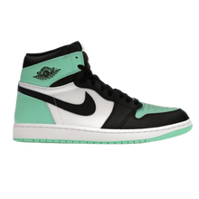 Load image into Gallery viewer, Nike Men&#39;s Air Jordan 1 Retro High OG Shoes - White / Green Glow / Black
