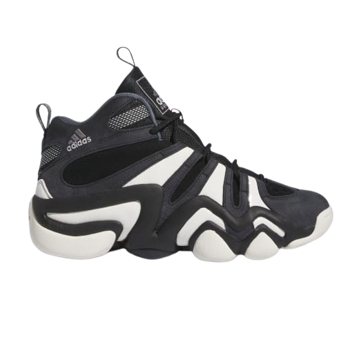 Adidas Men's Crazy 8 Shoes - Core Black / Cloud White / Collegiate Purple