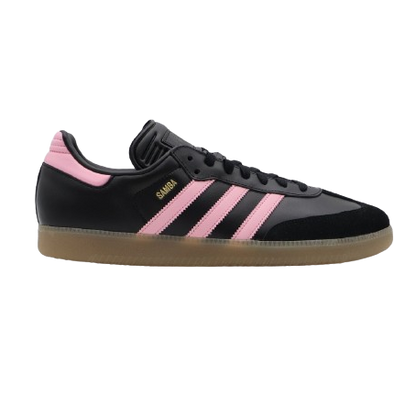 Adidas Men's Samba Inter Miami CF Messi Shoes - Black / Pink / Gum