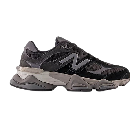 New Balance Men's 9060 Shoes - Black / Castlerock / Rain Cloud