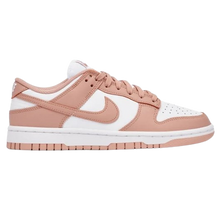 Load image into Gallery viewer, Nike Women&#39;s Dunk Low Shoes - White / Rose Whisper
