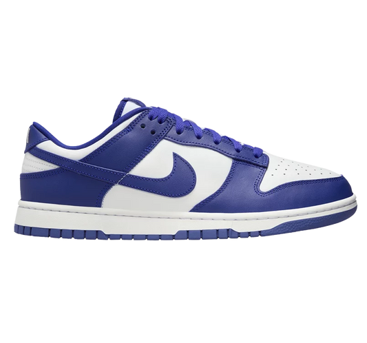 Nike Men's Dunk Low Retro Shoes - White / University Red / Concord